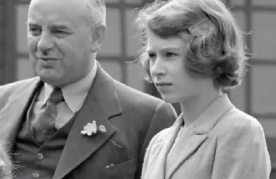 המלכה אליזבת בילדותה