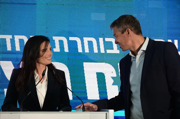 חילוקי דעות על אחרי הבחירות. איילת שקד ויועז הנדל