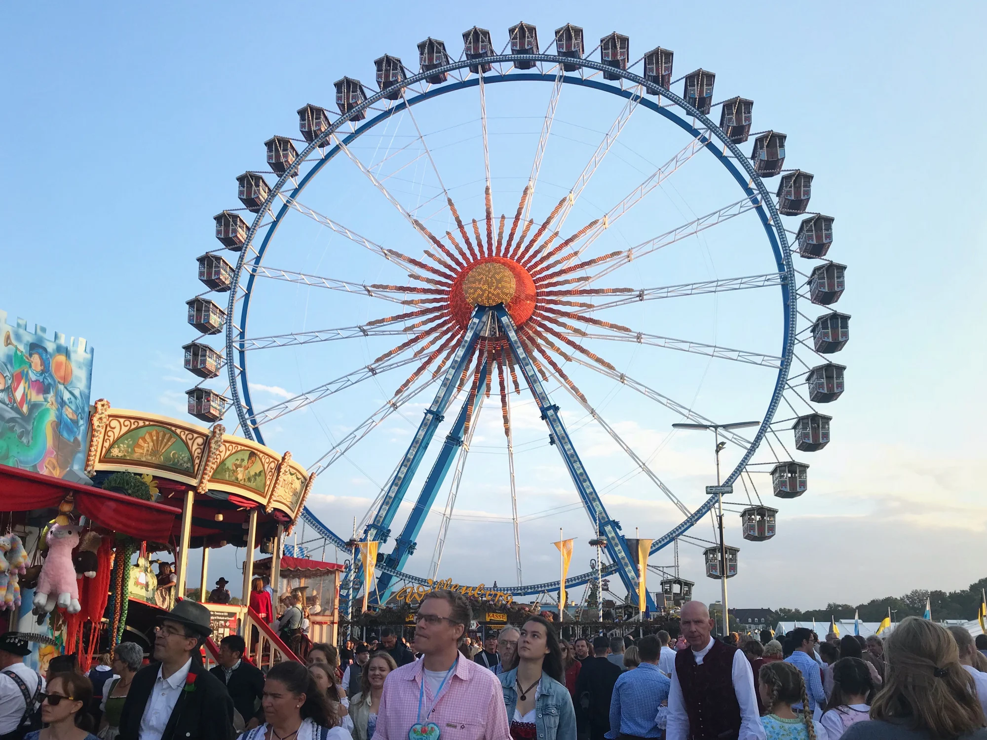אוקטוברפסט במינכן. צילום: גלית ויינברג