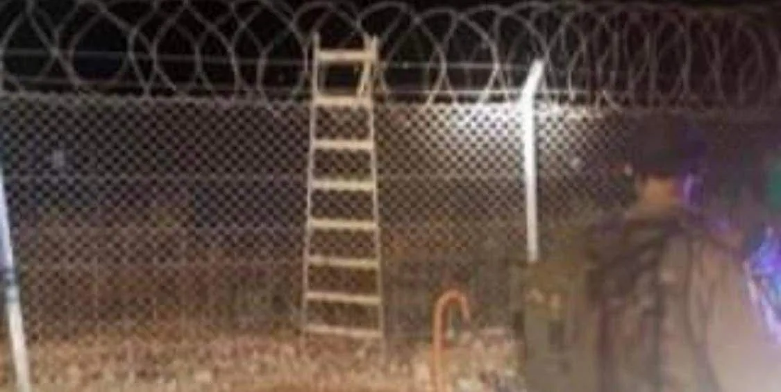 זירת פיגוע הירי ביישוב כרמל שבדרום הר חברון