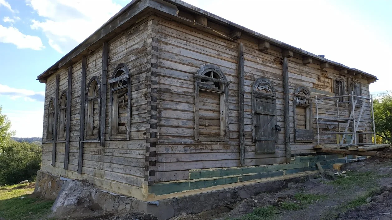 בית הכנסת באלנטה, ליטא. צילום: ענבל ז'''ק