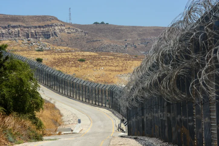 גבול סוריה ברמת הגולן