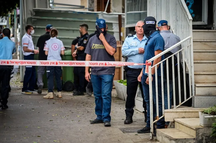 המבנה שבו נמצאה גופתו של המחבל מחולון