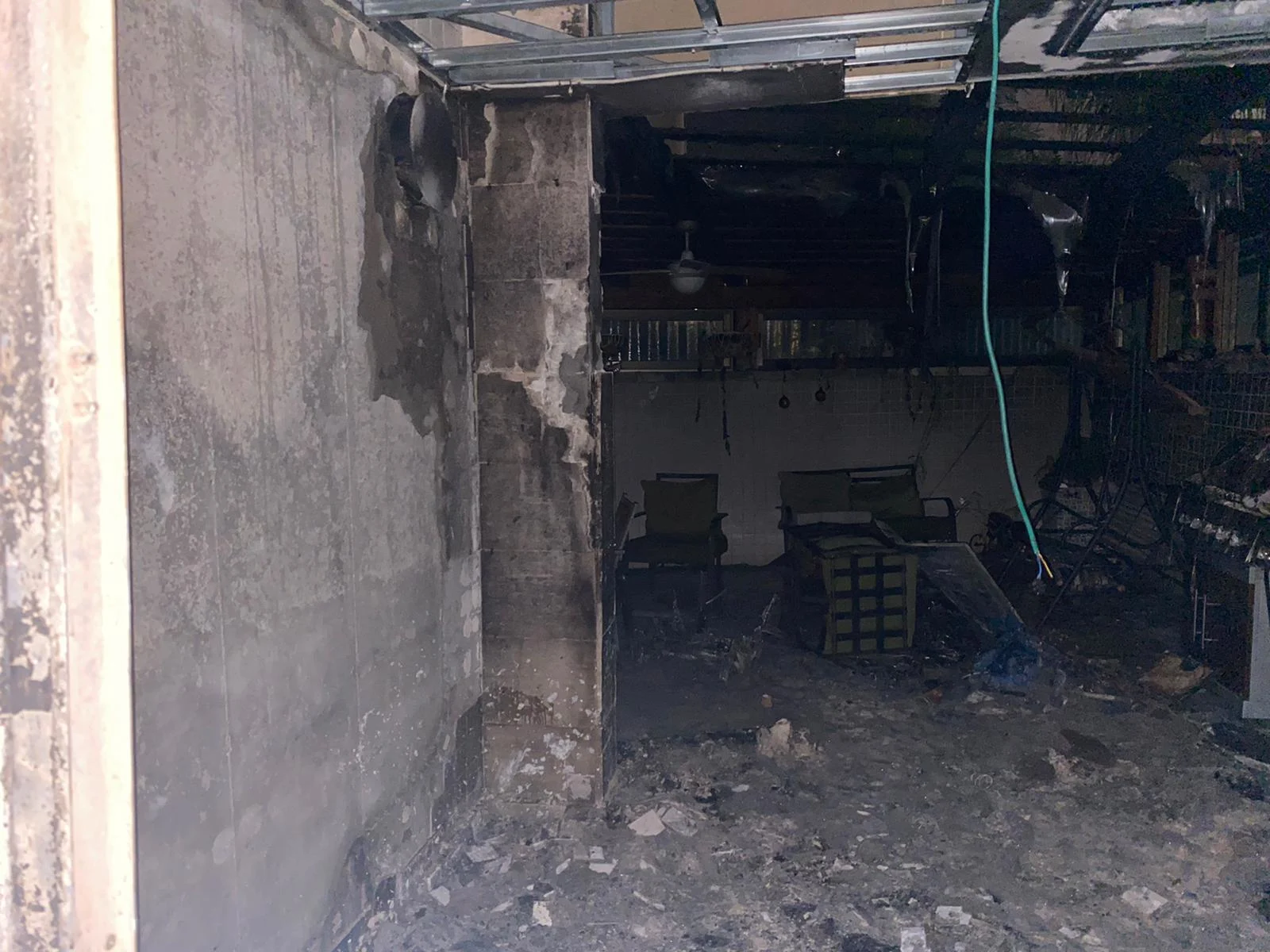 הדירה שנשרפה באשקלון