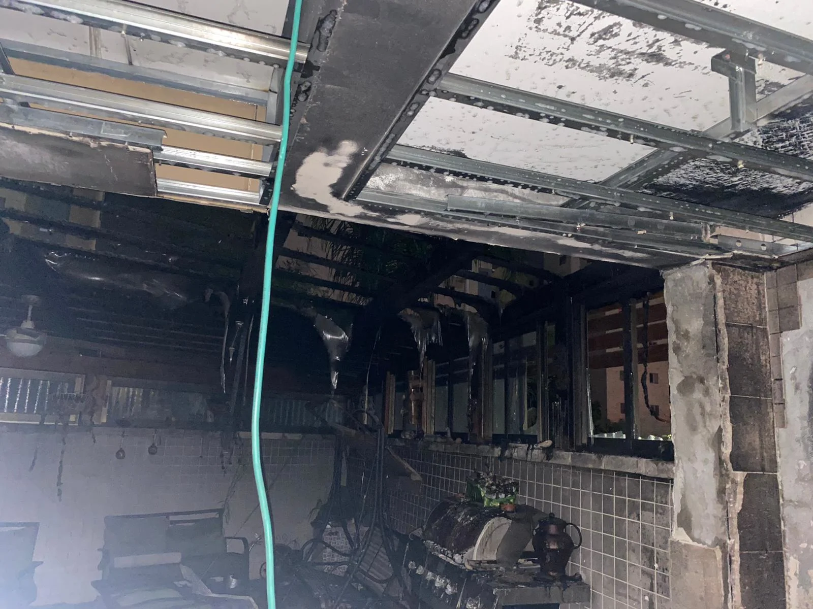 הדירה שנשרפה באשקלון