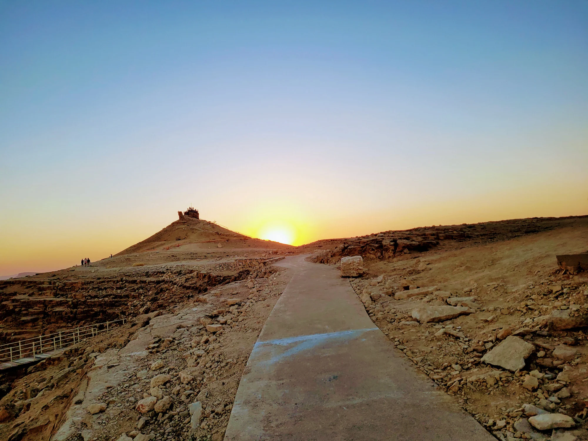 מסלול טיול להר גמל. צילום: עינת הרשקו