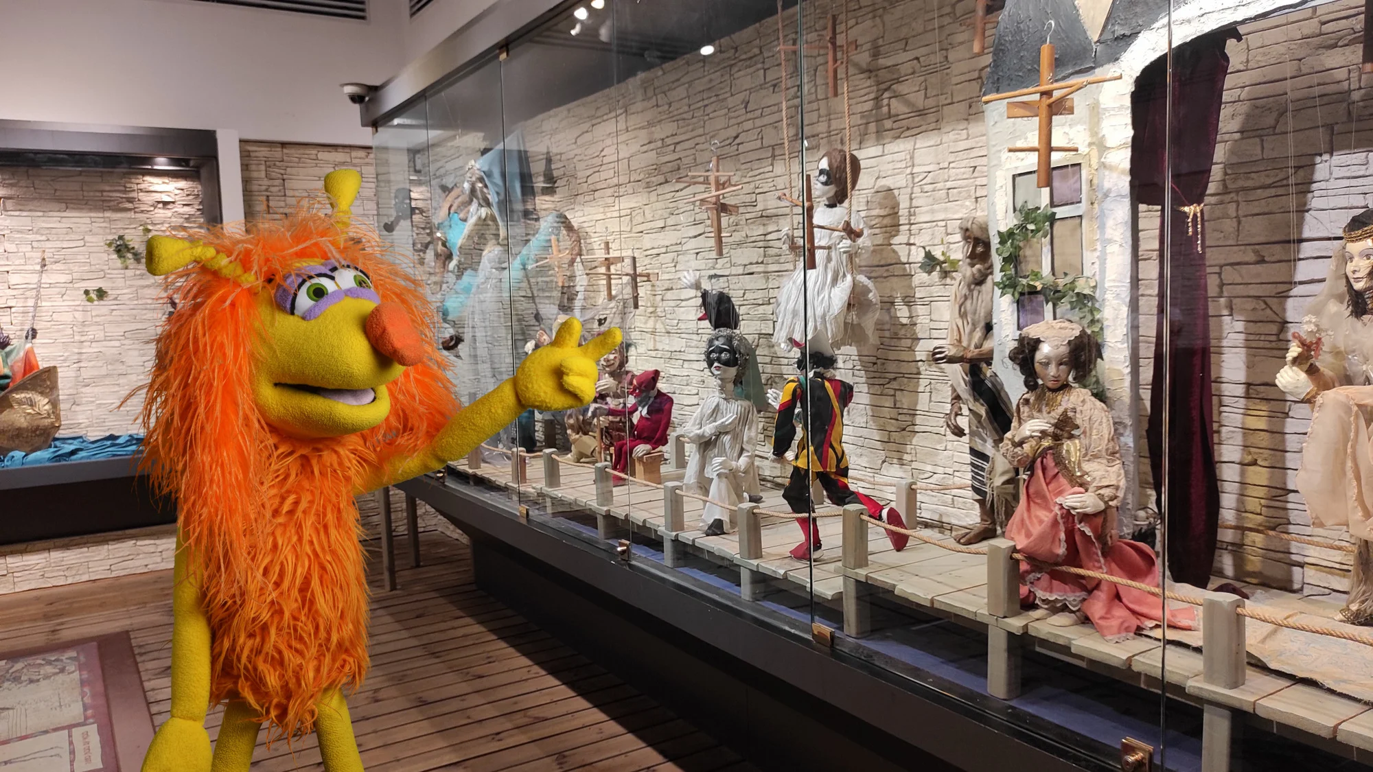 סיורים תיאטרליים במוזאון לאמנות תיאטרון הבובות. צילום_אילן סביר