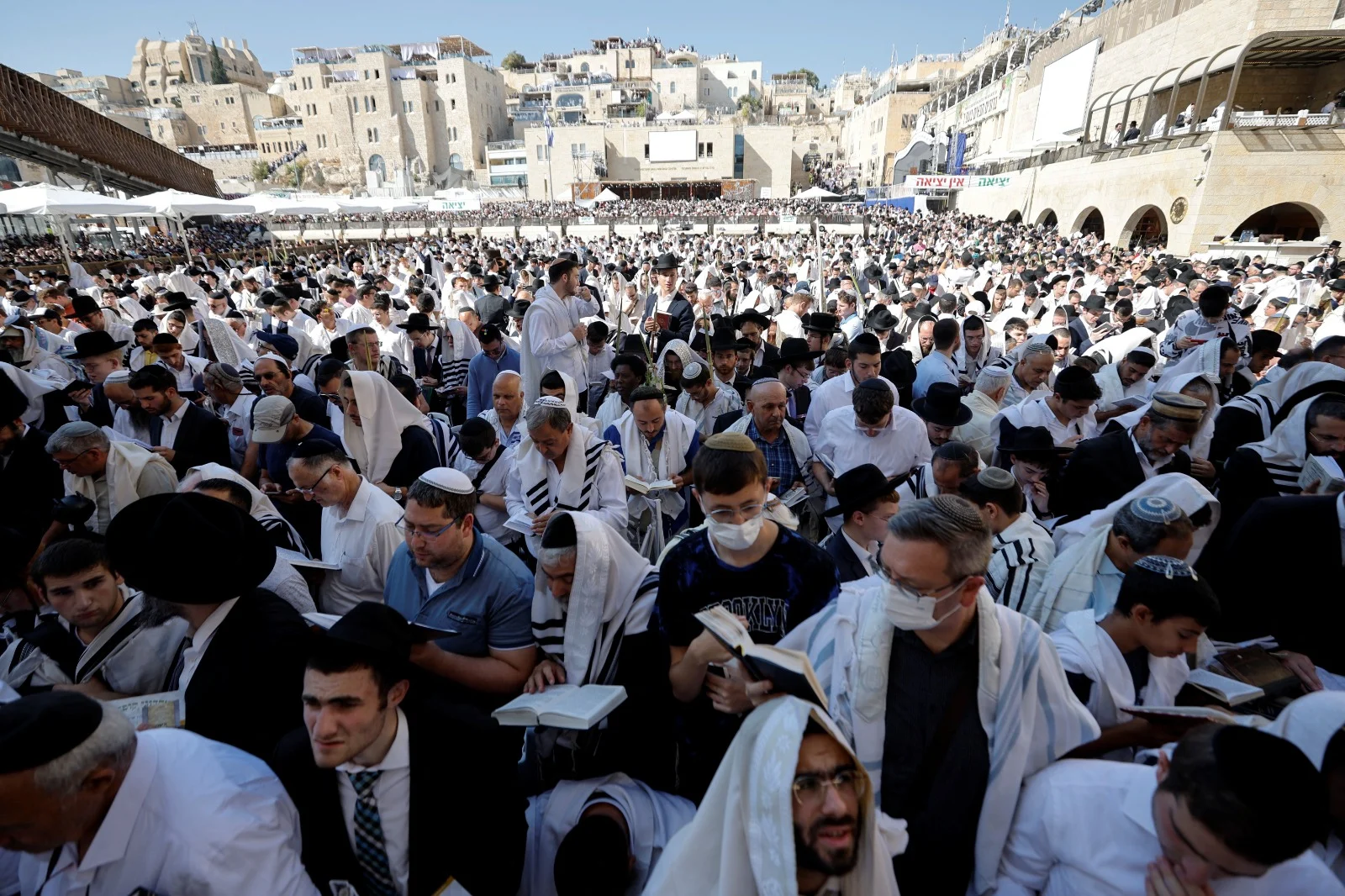 ברכת הכהנים בכותל המערבי