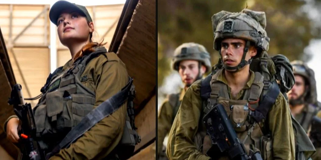 סמל נועה לזר וסמל עידו ברוך