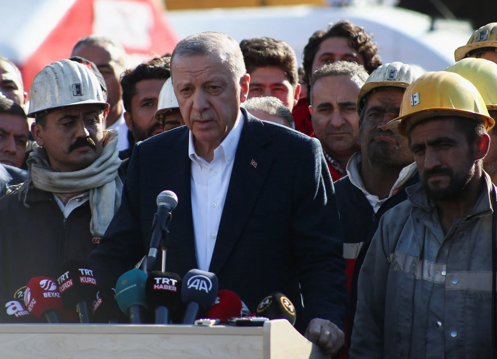 ארדואן מגיב לפיצוץ במכרה