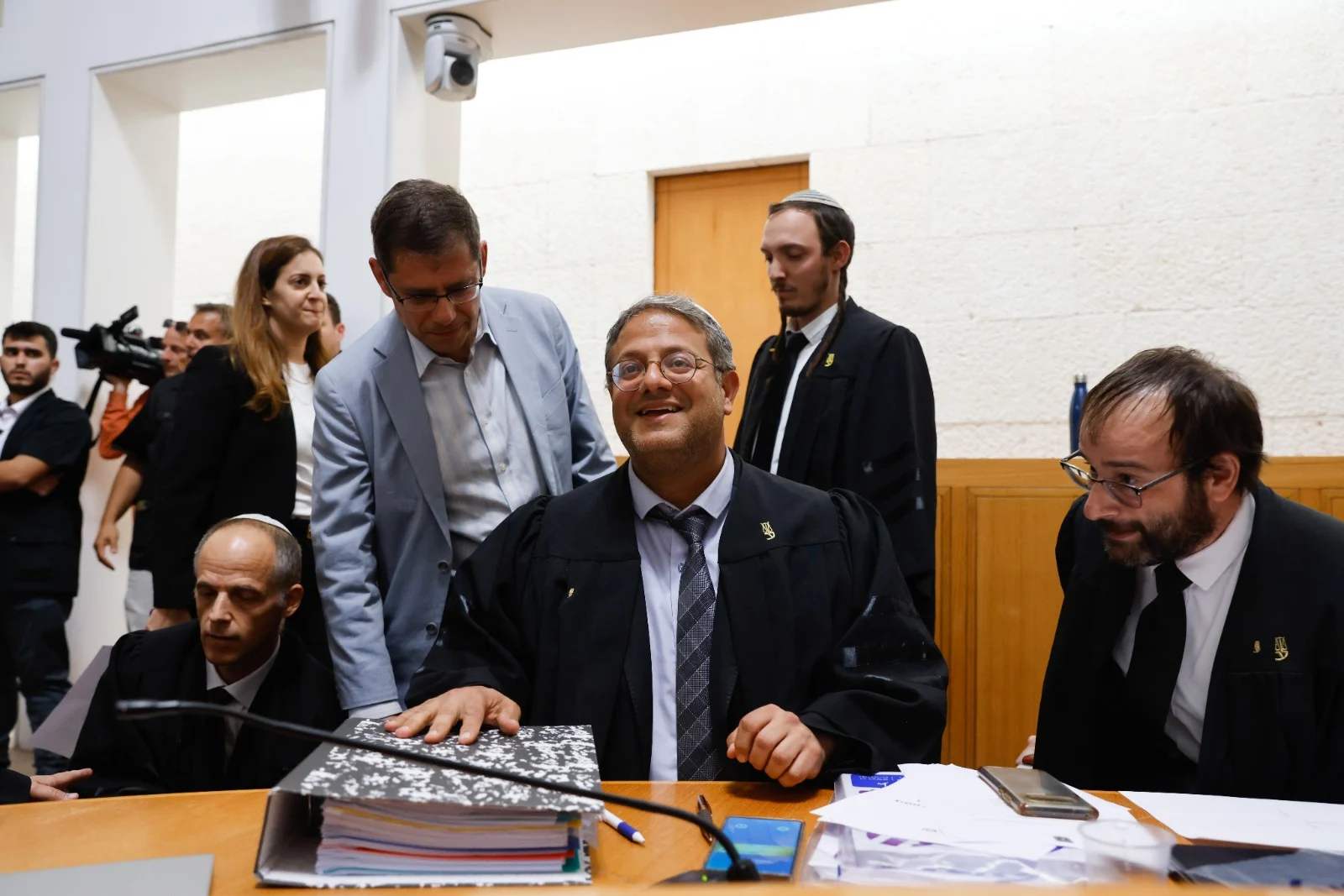 ח''כ איתמר בן גביר בדיון בבג''ץ