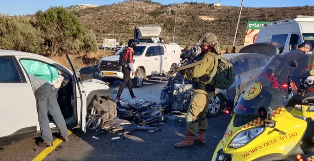 תאונת דרכים ביהודה ושומרון