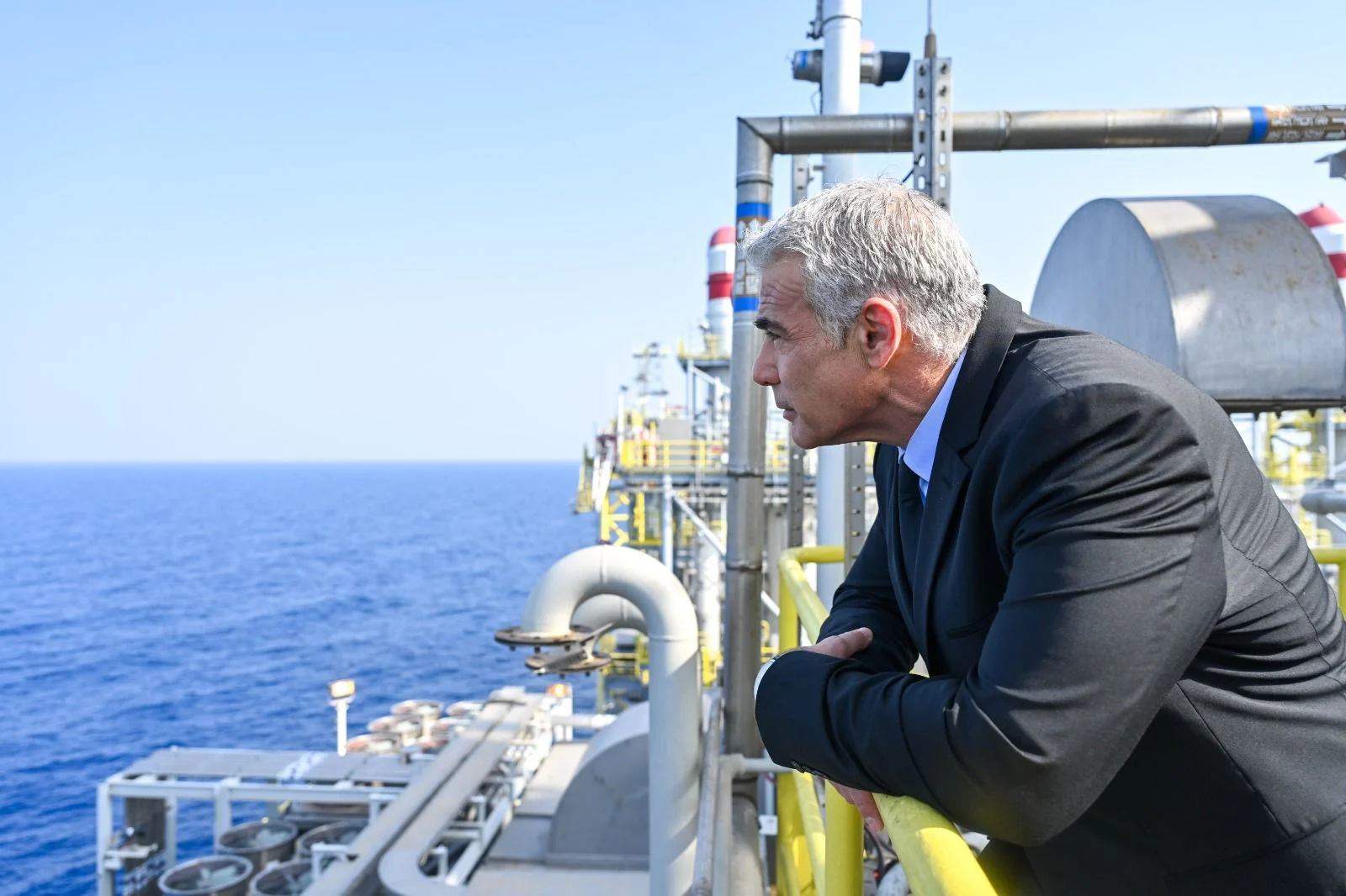 רה''מ יאיר לפיד מבקר באסדת כריש