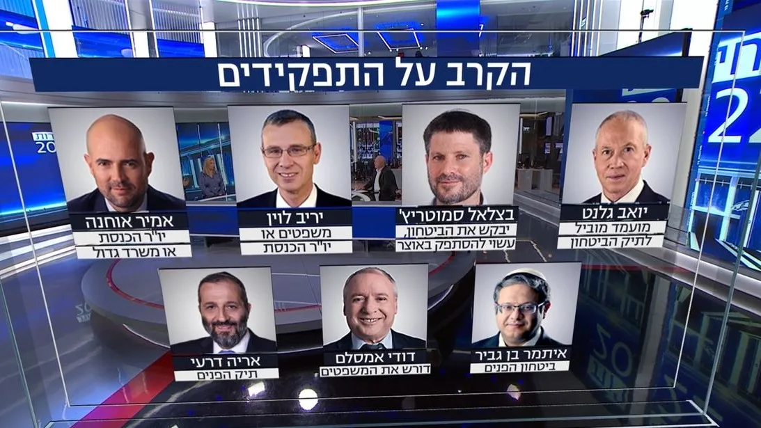 הקרב על תפקידי השרים