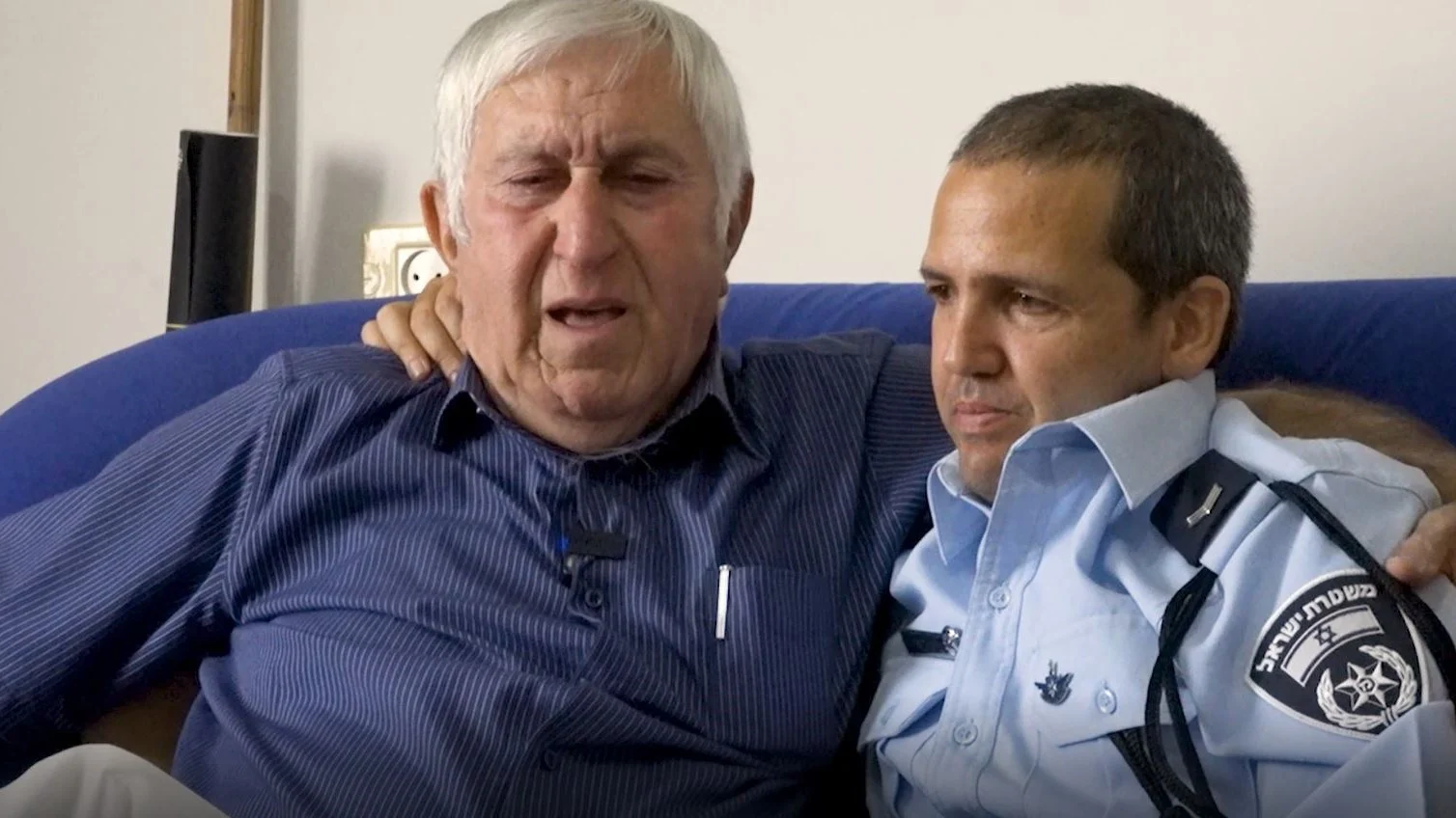 רס''מ עמוס בשירי עם אביו של רס''מ אמיר ח'ורי