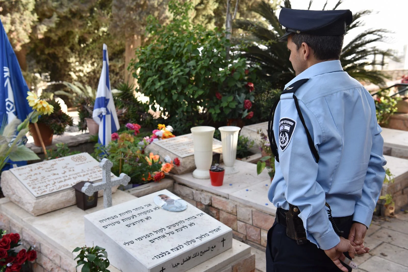 רס''מ עמוס בשירי מהפיגוע בבני ברק