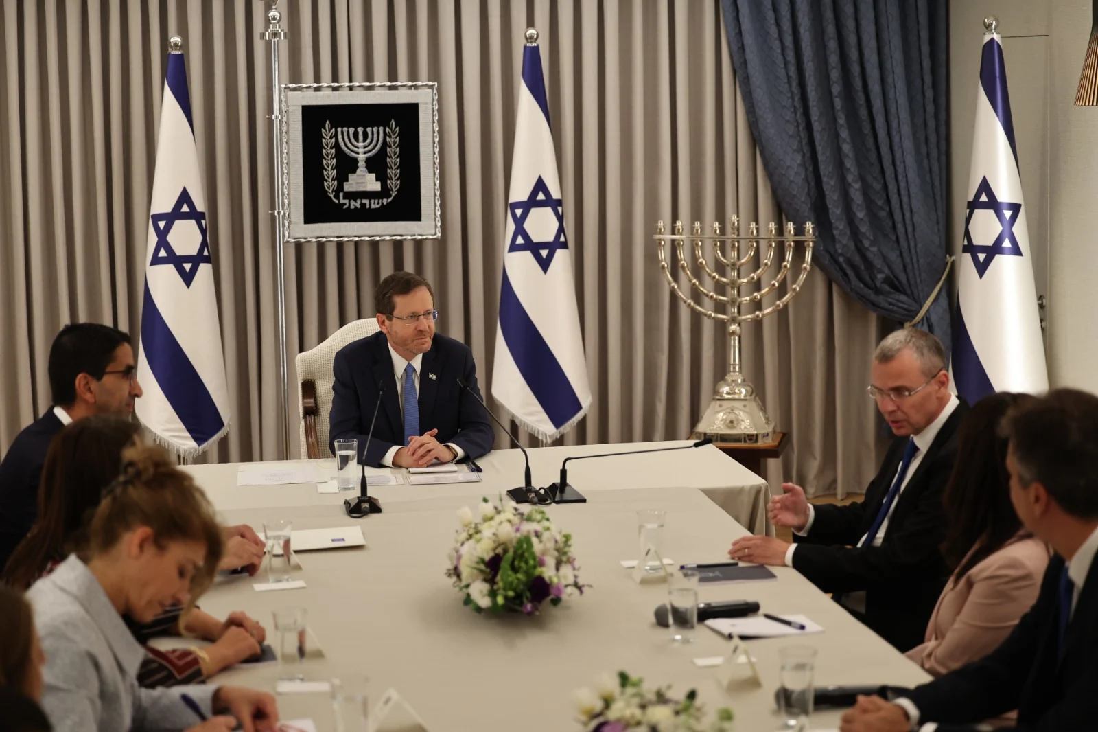 הנשיא הרצוג בסבב התייעצויות עם הליכוד