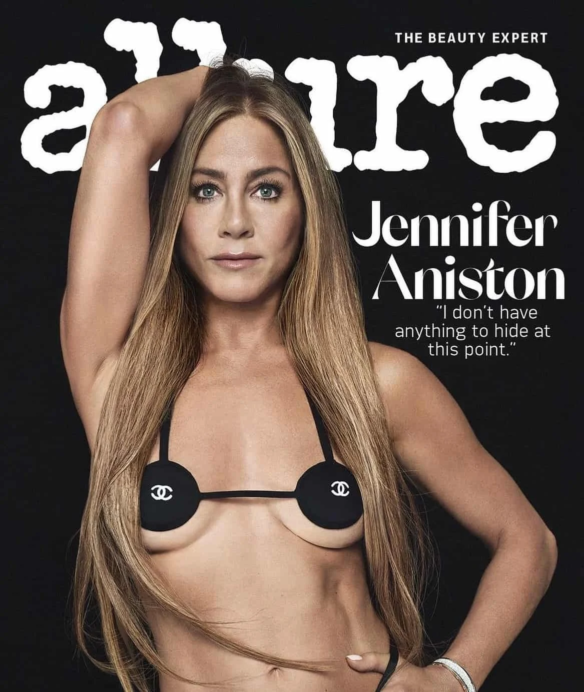 השער של אניסטון לריאיון שנתנה