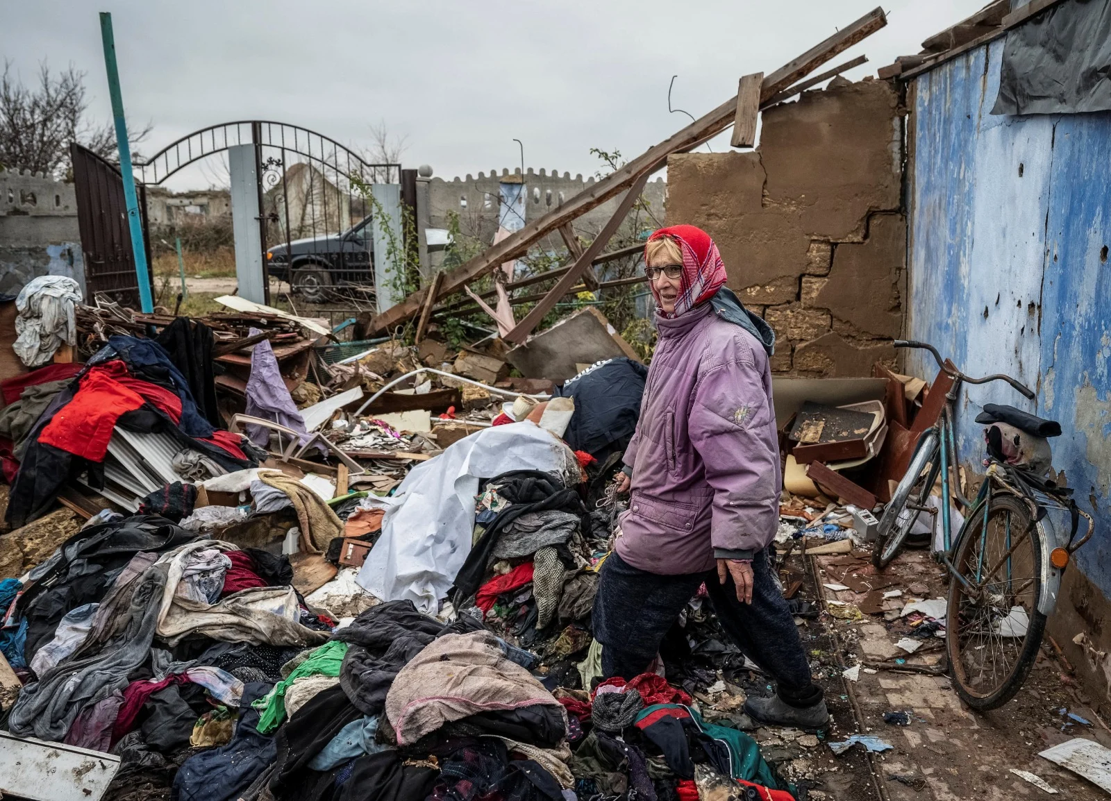 ''היקף עינויים מזעזע''. הריסות העיר חרסון