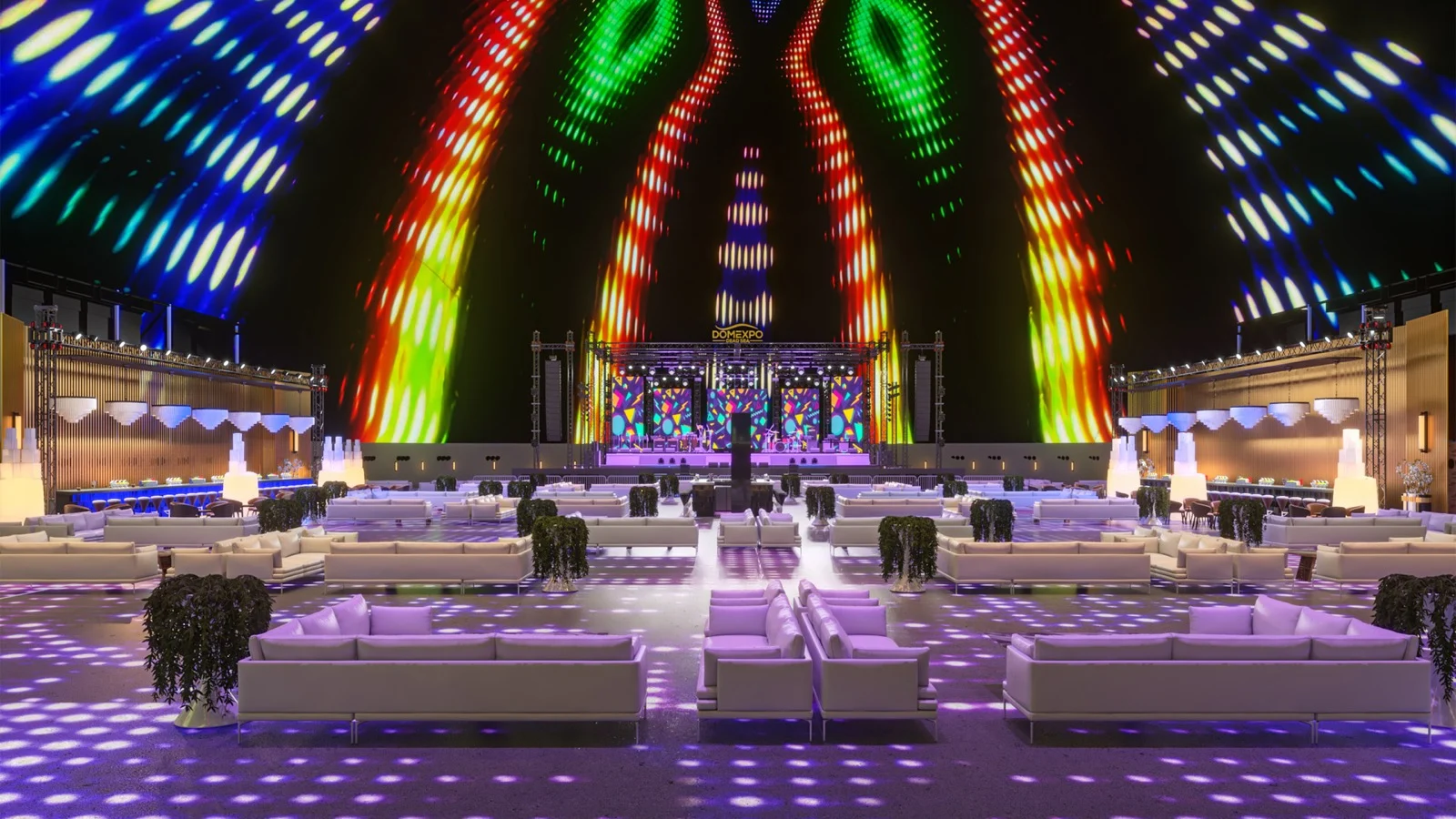 DOME EXPO DEAD SEA הדמיה: סטודיו השטיח המעופף