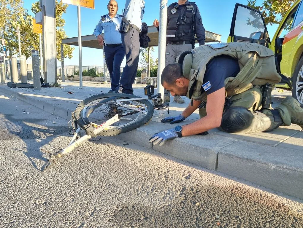 זירת הפיצוץ בתחנת האוטובוס בירושלים