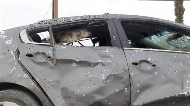 הרכב בו נסע קולונל דאווד ג'עפרי