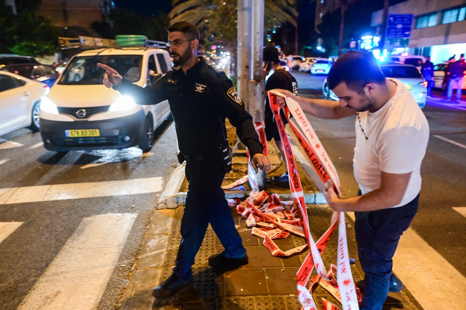 זירת הדקירה ברחוב אילת פינת וולפסון בחולון