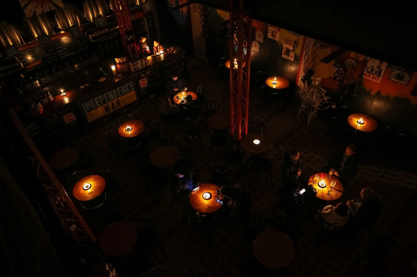 הפסקת חשמל בעיר לבוב, בעקבות מתפקת הטילים הרוסית