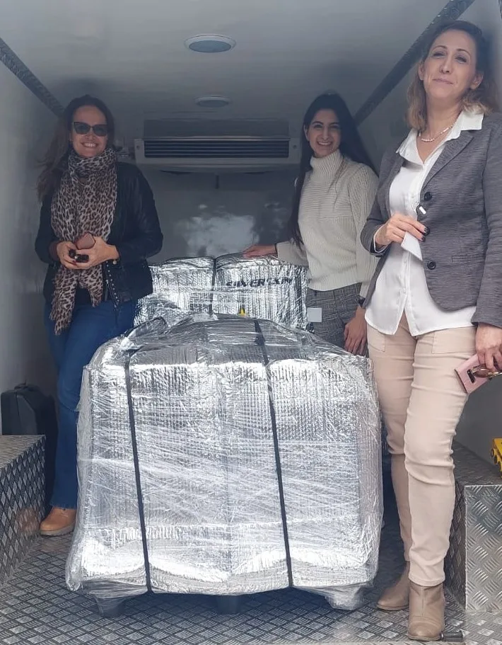 אריזת המשלוח של שמני קנאביס של תיקון העולם המיוצאת לאירופה