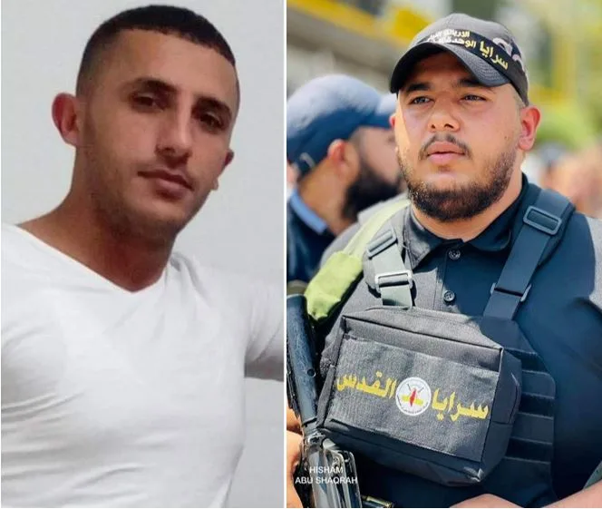 מימין: מוחמד סעדי ונעים זביידי