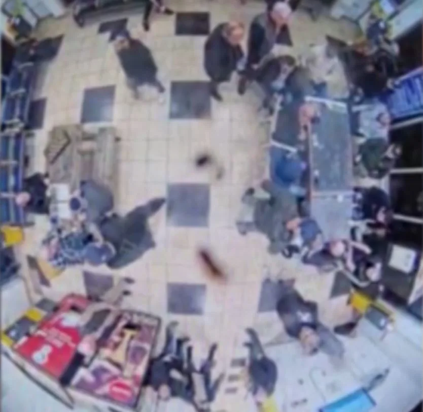 רגעי המעצר בקזינו נתב''ג