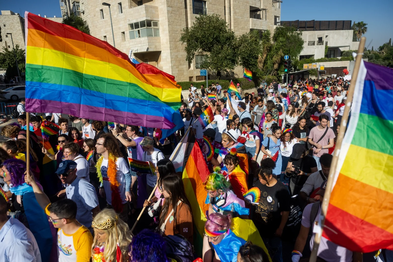 מצעד הגאווה בירושלים. יוני האחרון