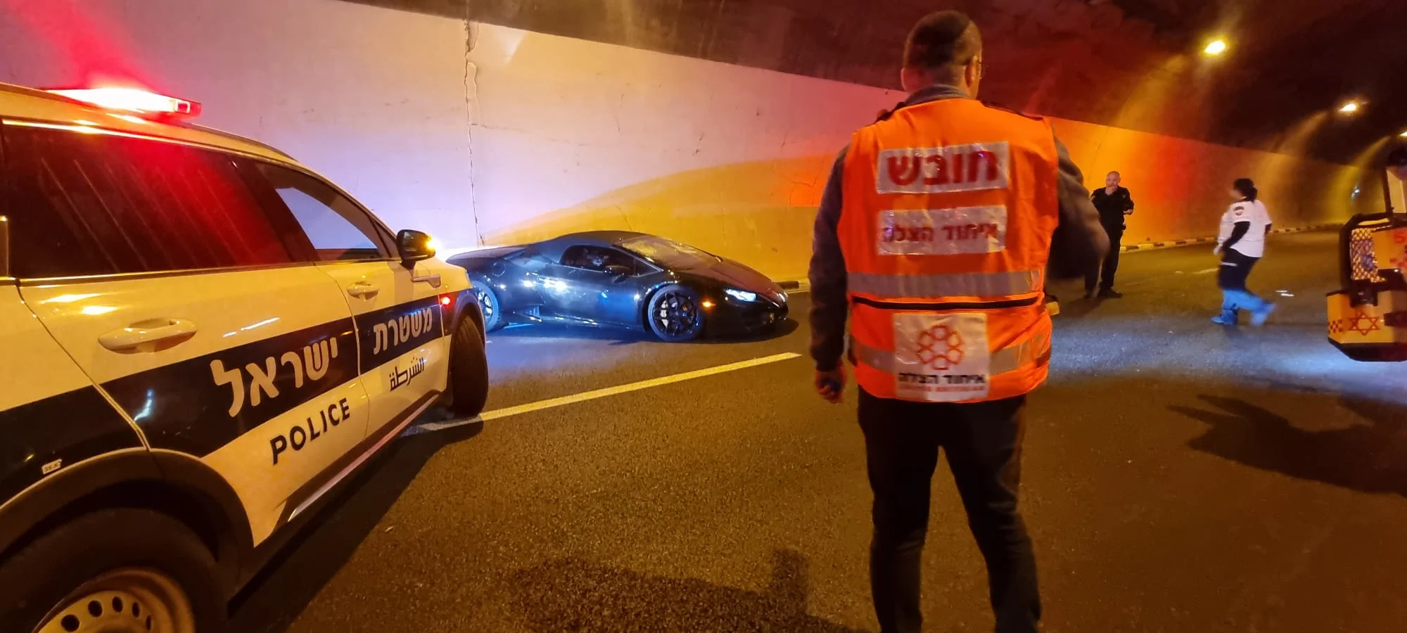 זירת הירי בכביש 6