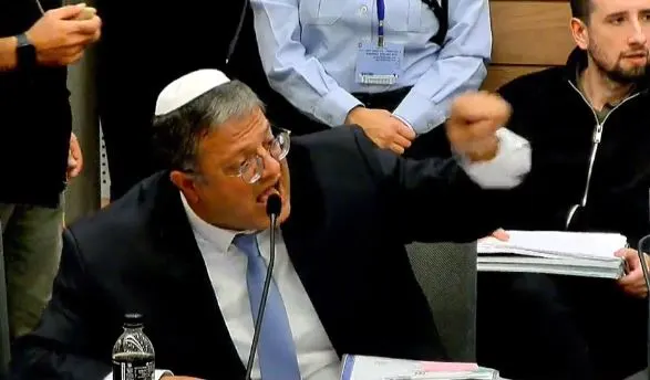 איתמר בן גביר בוועדה לקידום חוק בן גביר