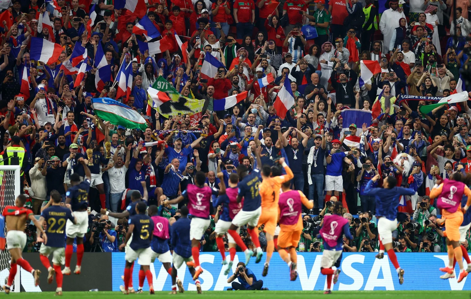 צרפת, מרוקו, קטר, מונדיאל 2022, חצי גמר
