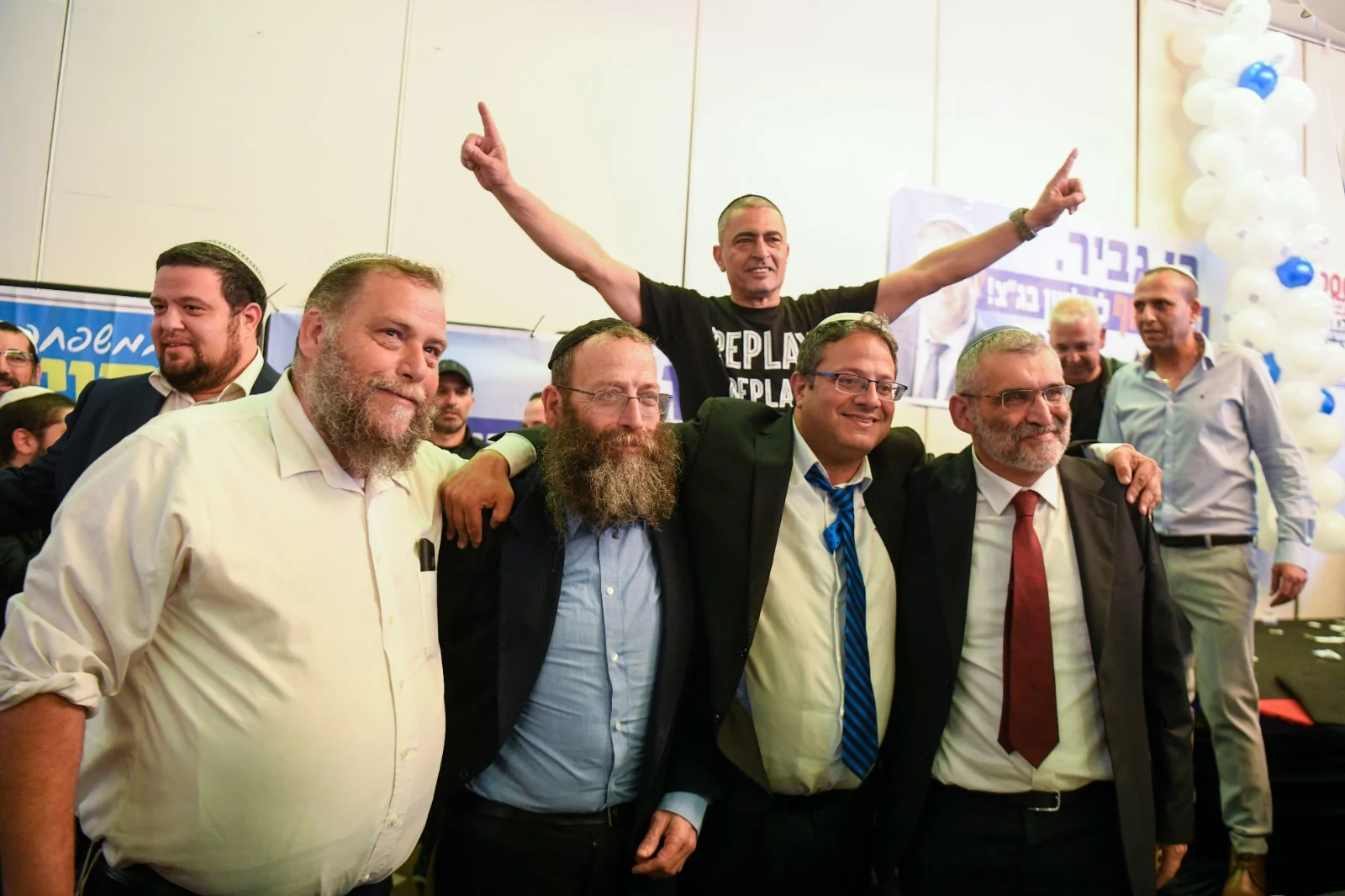 בן גביר, ברוך מרזל, מיכאל בן ארי ובנצי גופשטיין