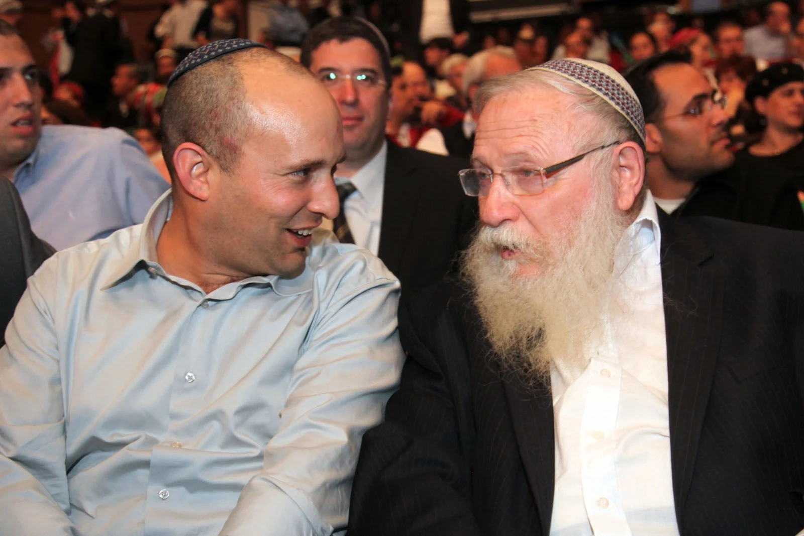 הרב חים דרוקמן ז''ל וראש הממשלה לשעבר נפתלי בנט