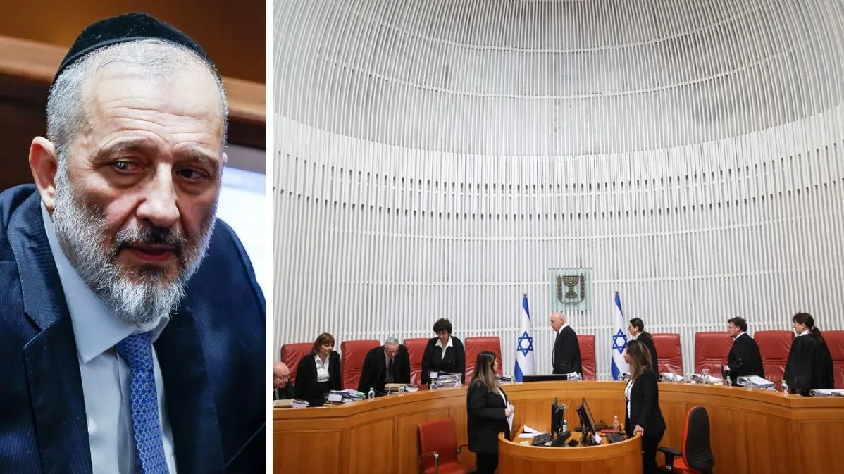 השר אריה דרעי והדיון על מינויו בבג''ץ