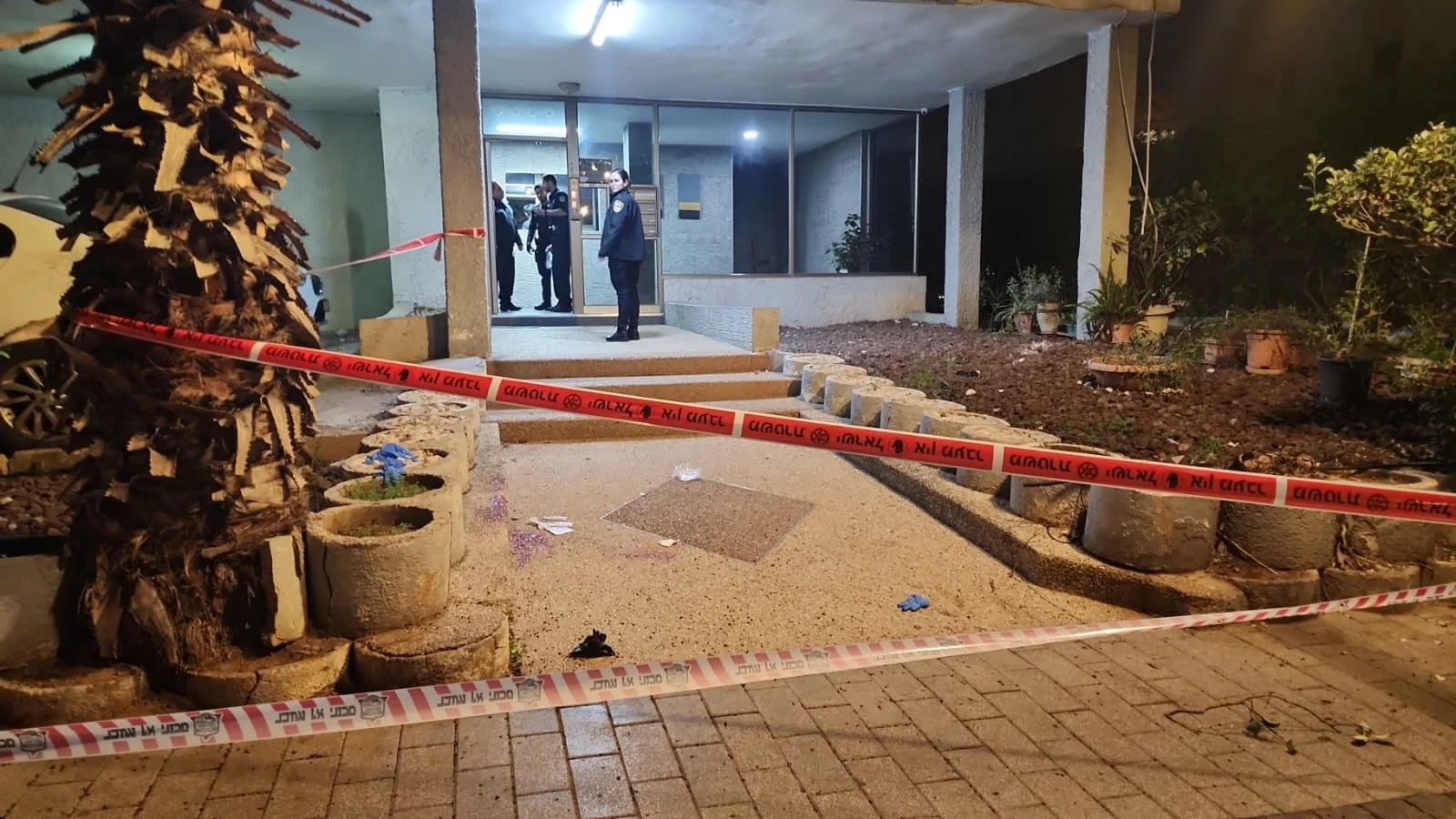 זירת רצח בן ה-15 בראשון לציון