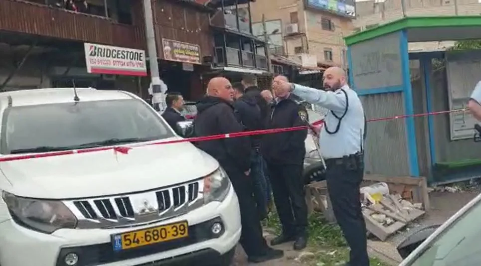 זירת הרצח בנצרת