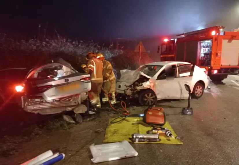 זירת התאונה