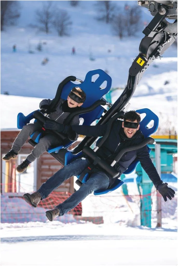 מציאות מדומה בסקיי ריידר בחרמון