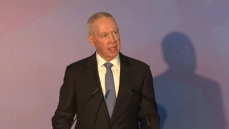 שר הביטחון יואב גלנט בטקס חילופי הרמטכ''ל