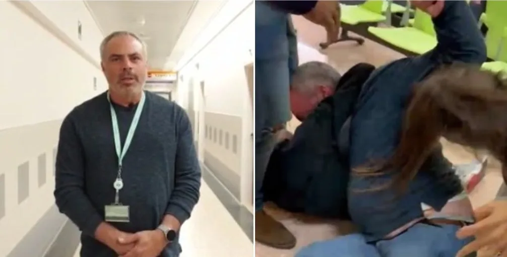 הרופא שהותקף בסורוקה ותיעוד התקיפה