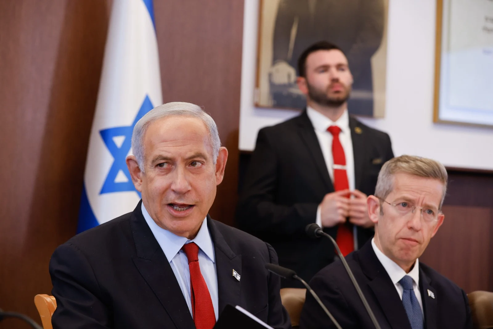 ראש הממשלה בנימין נתניהו בישיבת הממשלה הבוקר