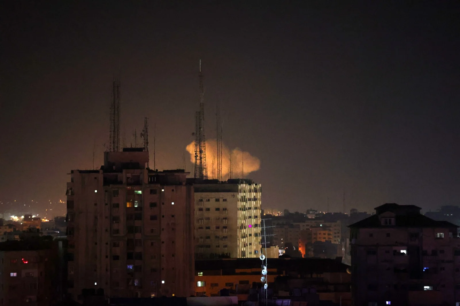 תקיפת צה''ל ברצועת עזה הלילה