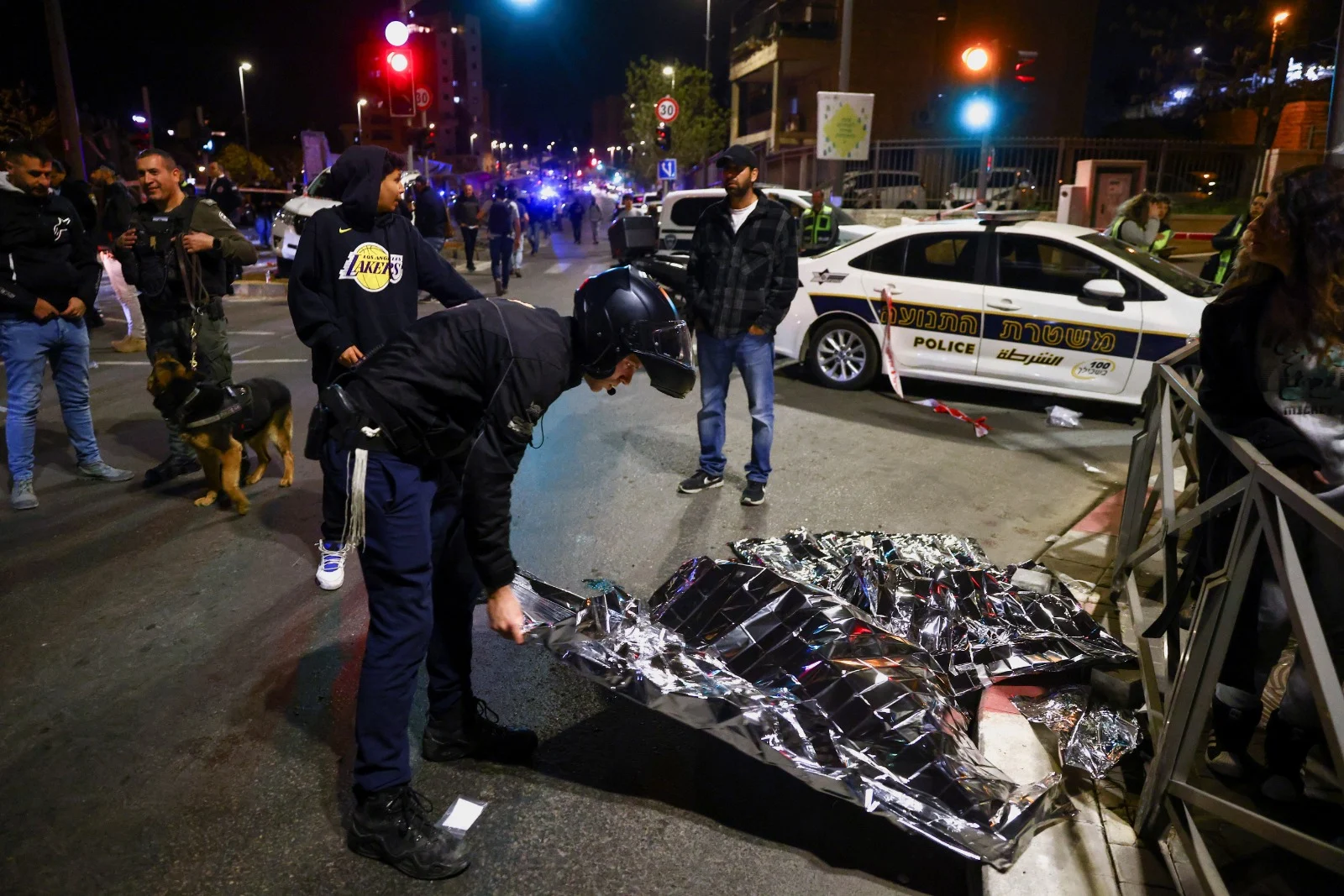 זירת הפיגוע בירושלים