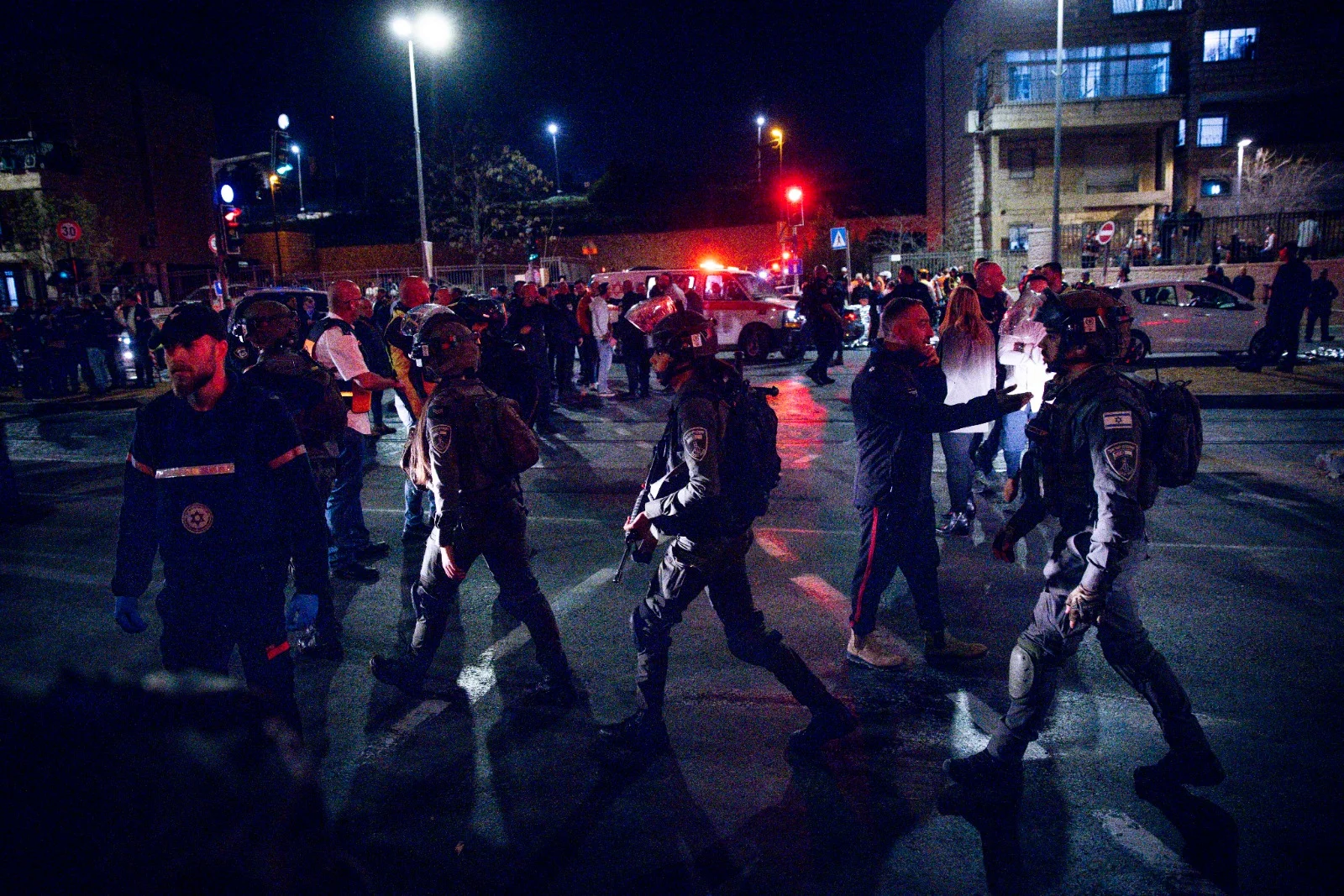 זירת הפיגוע בשכונת נווה יעקב בירושלים