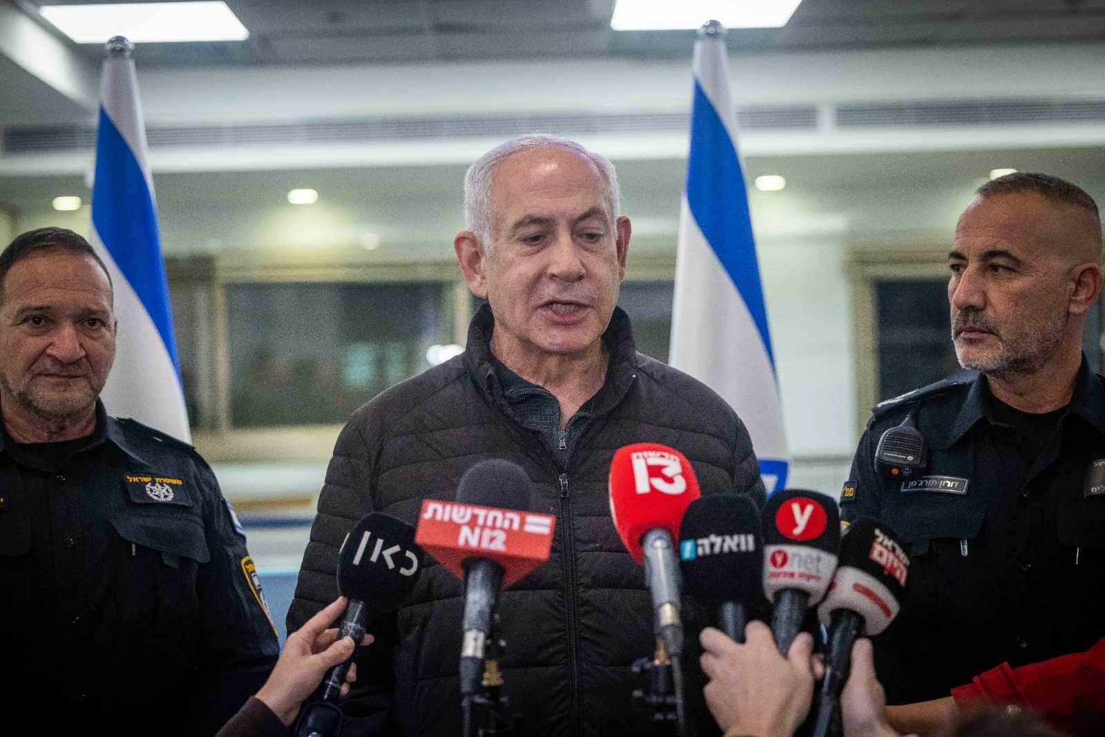 נתניהו בהצהרה לאחר הפיגוע בירושלים