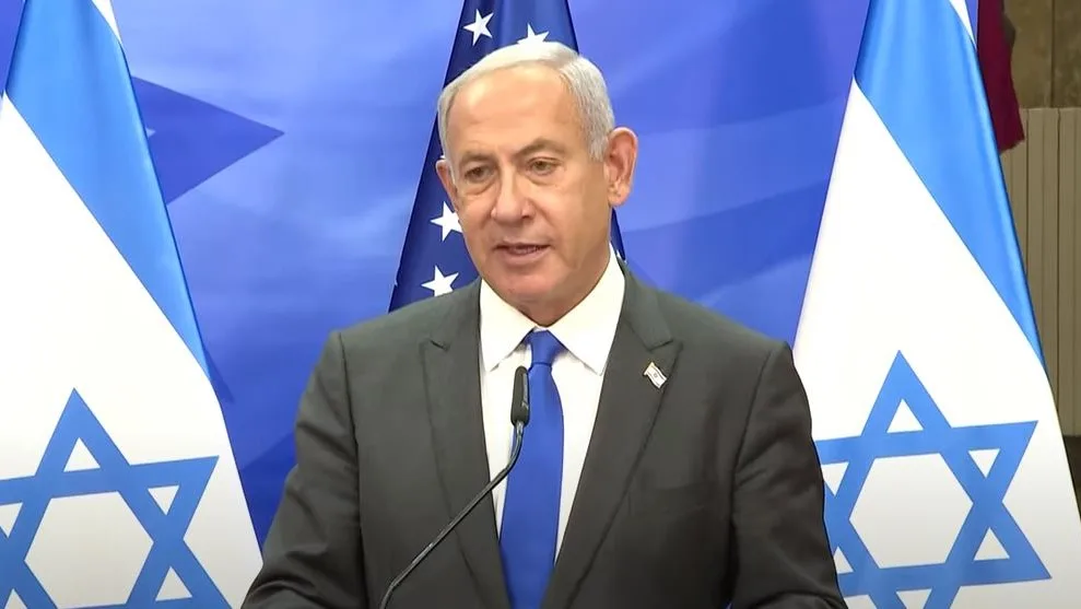 רה''מ בנימין נתניהו בהצהרה משותפת עם מזכיר המדינה אנתוני בלינקן